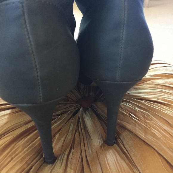 Michael Antonio Ankle Zip Bootie 11 Gray Stiletto - Picture 4 of 8